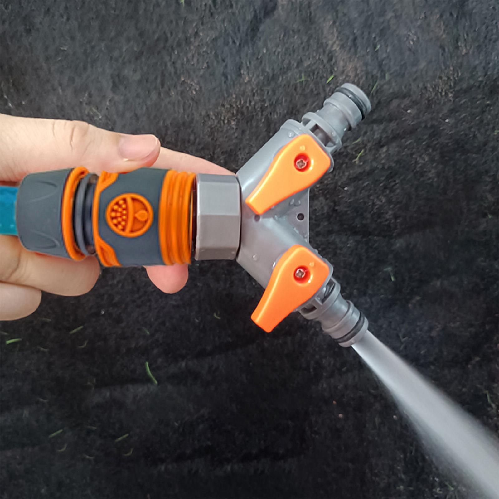 Smart Garden Hose Valve - Heavy Duty Quick Connect Three Way