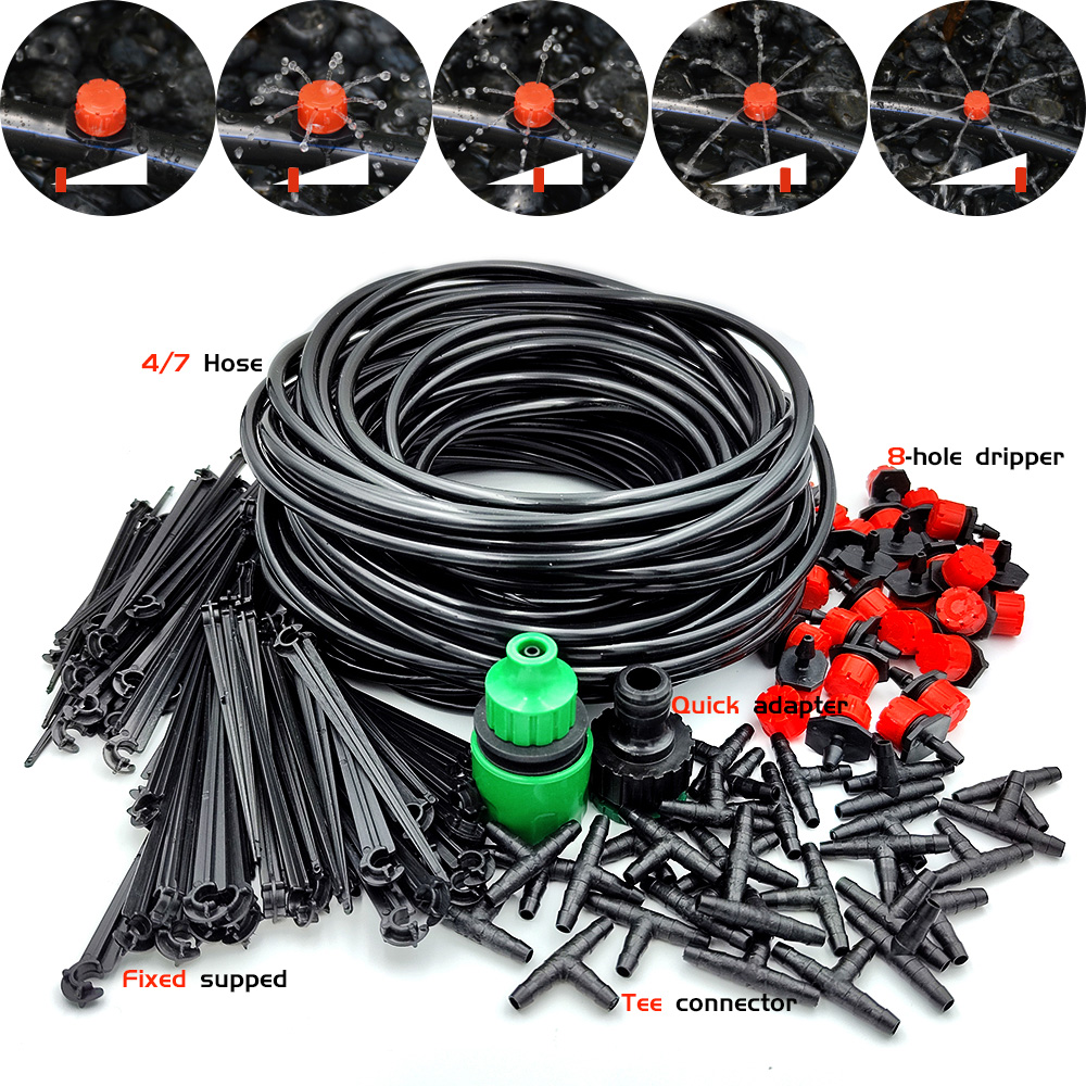 Smart Garden Tower - Greenhouse 15M-30M DIY Drip Irrigation System