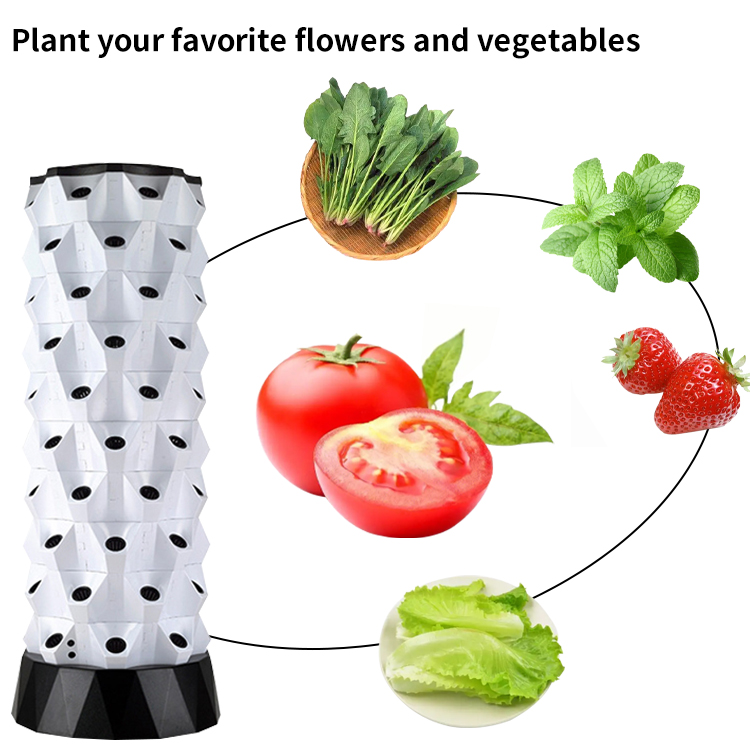 Smart Farm Hydroponics Kit Sel - Smart Garden Tower ulasan dan harga
