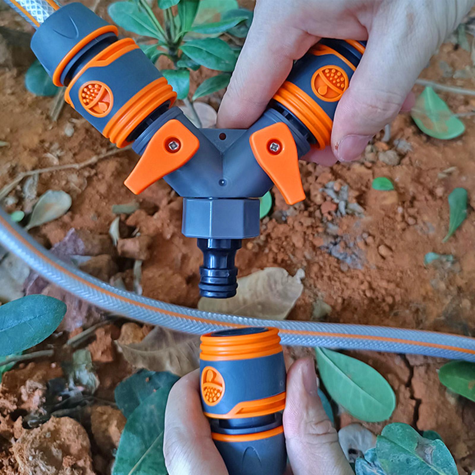 Heavy Duty Quick Connect Three - Smart Garden Hose Valve ulasan dan harga