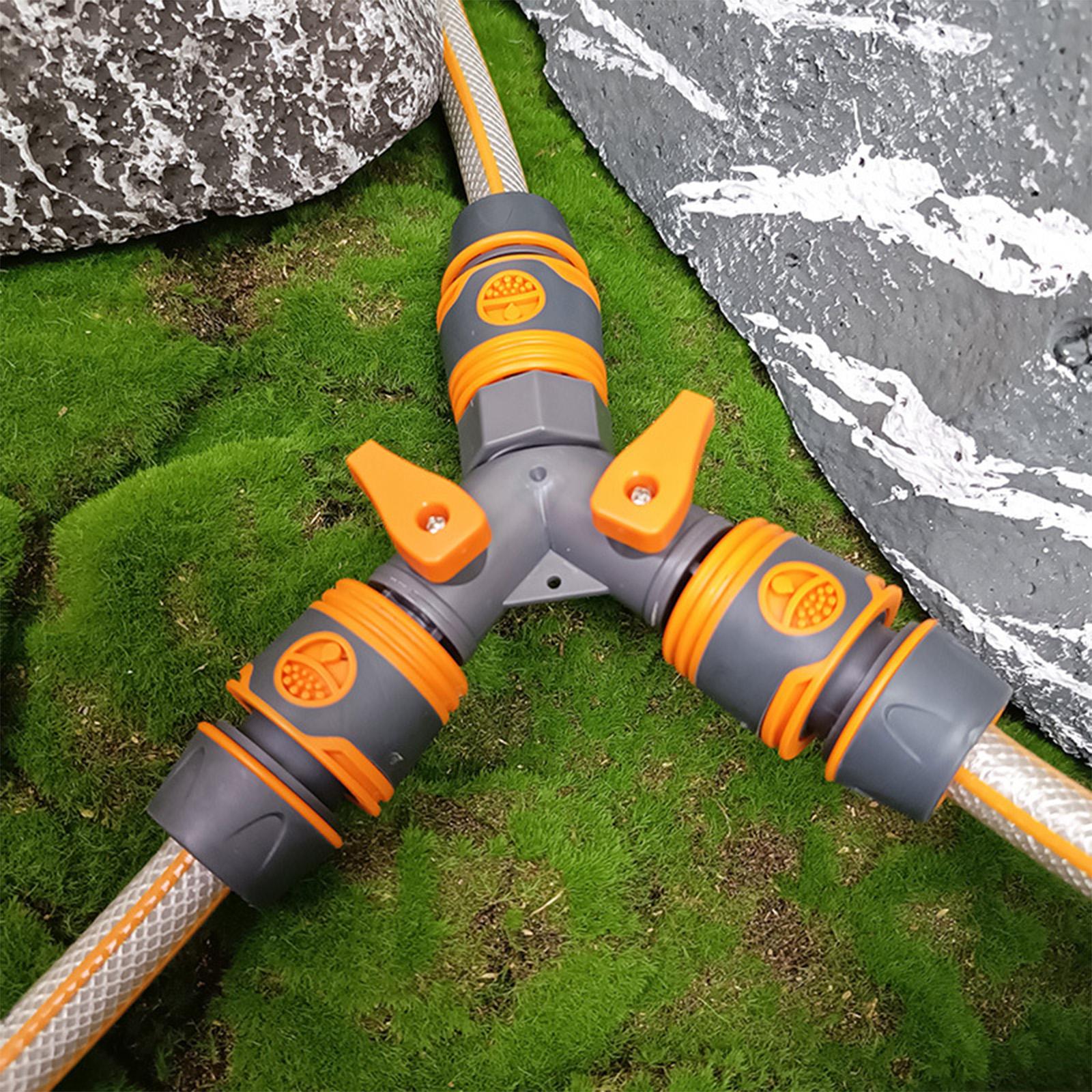 Heavy Duty Quick Connect Three - Smart Garden Hose Valve ulasan dan harga