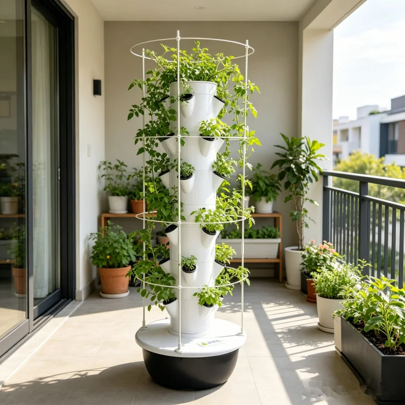 9 Layer Aeroponic Hydroponic V - Smart Garden Tower ulasan dan harga