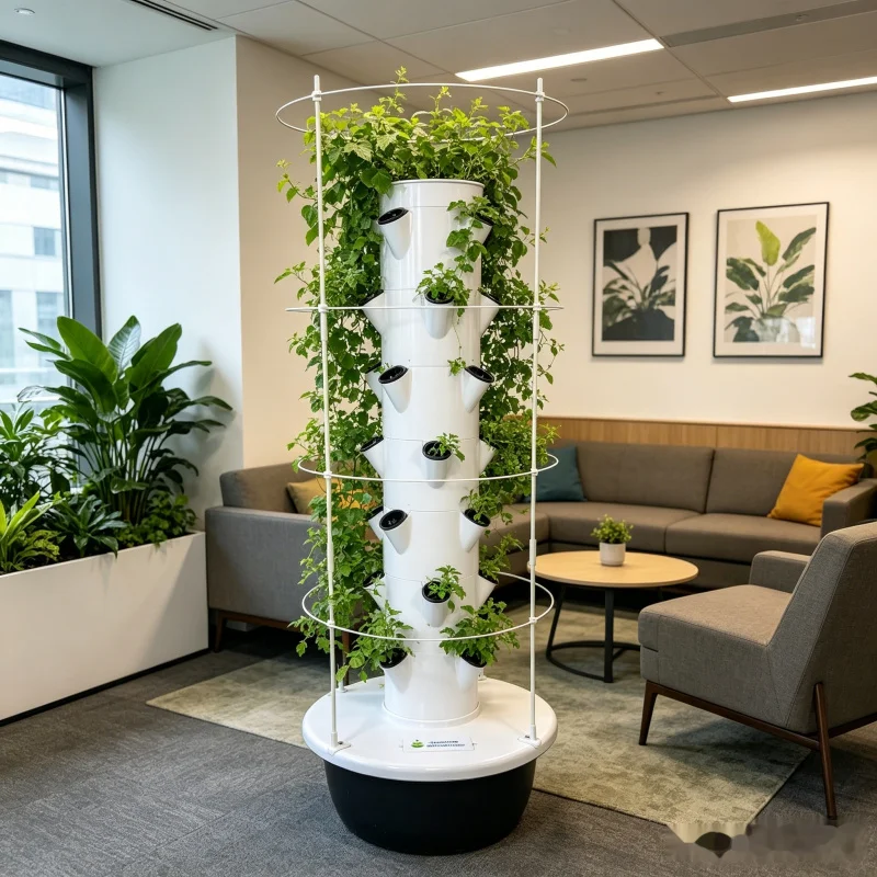 9 Layer Aeroponic Hydroponic V - Smart Garden Tower ulasan dan harga