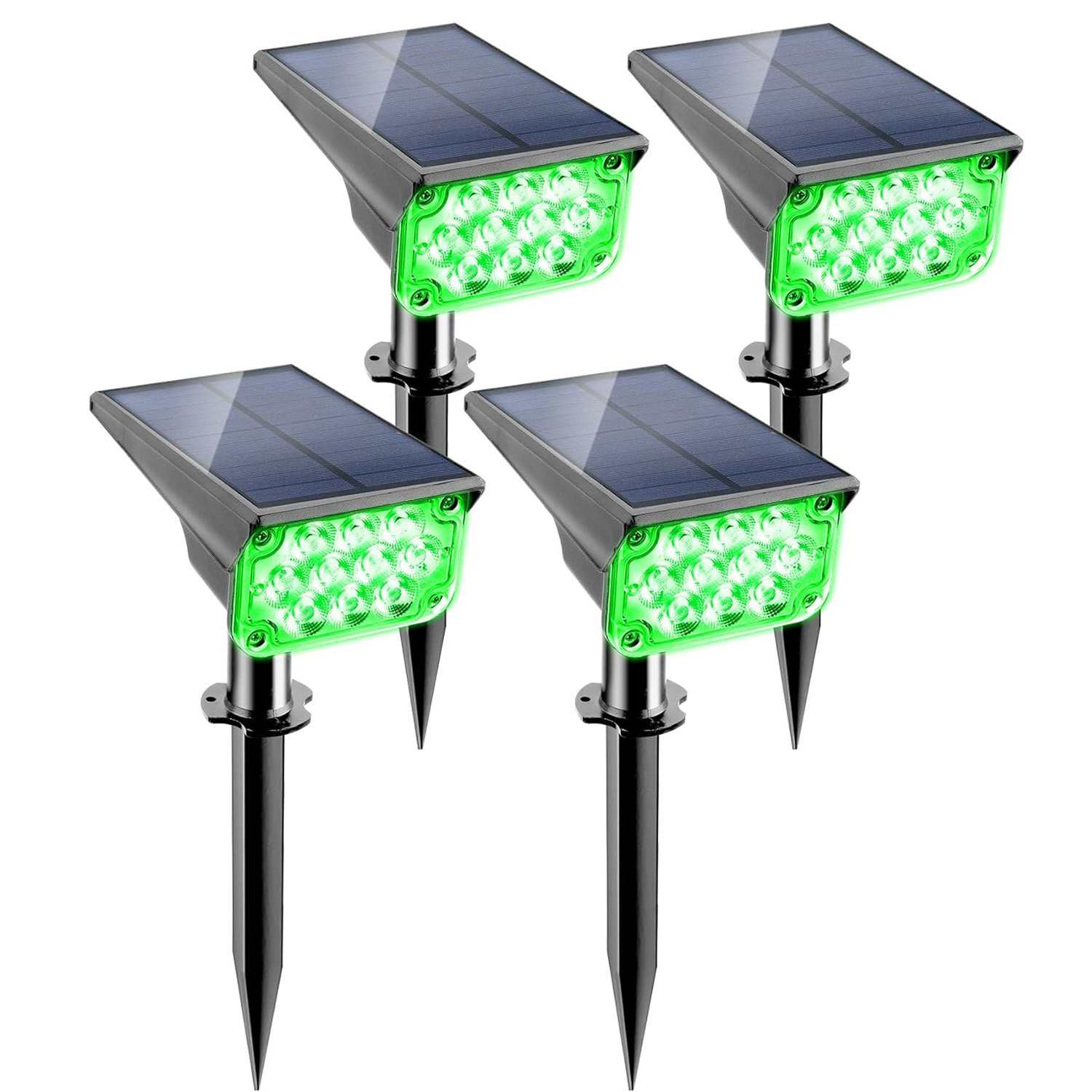 4pcs Solar Spotlight Outdoor G - Smart Garden Solar Lights ulasan dan harga