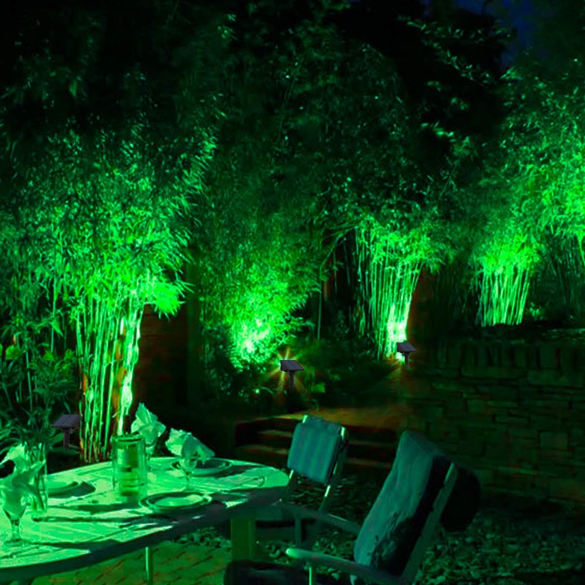 4pcs Solar Spotlight Outdoor G - Smart Garden Solar Lights ulasan dan harga