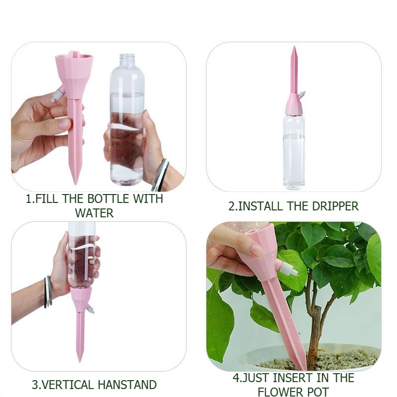 Automatic Drip Irrigation Syst - Smart Garden Tower ulasan dan harga