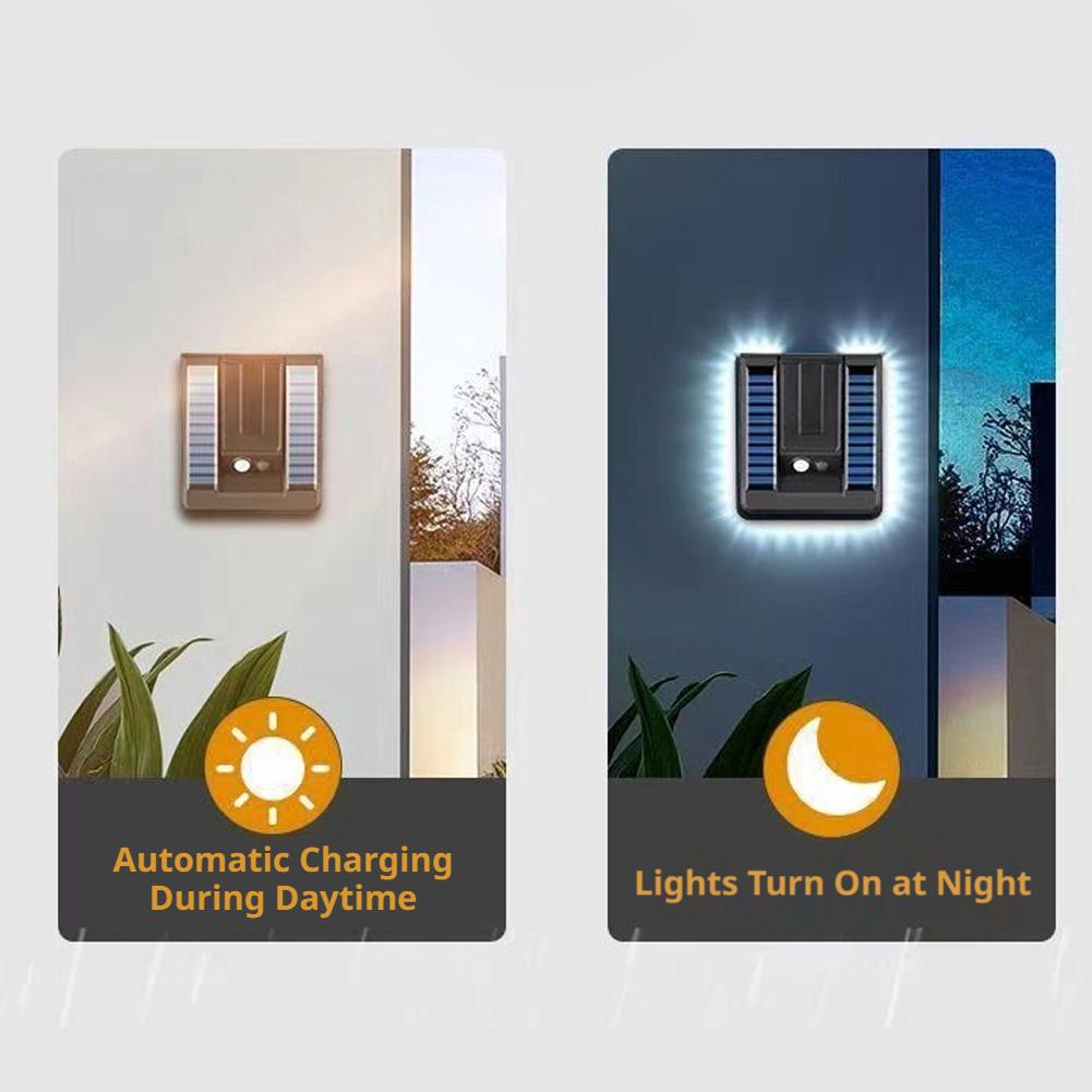 Foldable LED 120° Solar Light  - Smart Garden Solar Lights ulasan dan harga