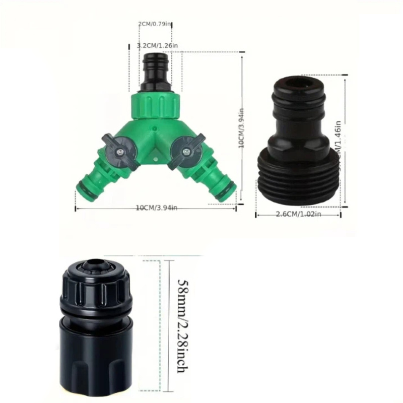 2Packaged garden hose connecti - Smart Garden Hose Valve ulasan dan harga