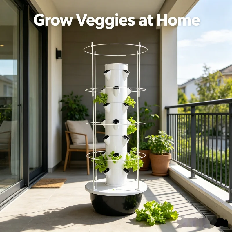 Smart Vertical Hydroponic Towe - Smart Garden Tower ulasan dan harga