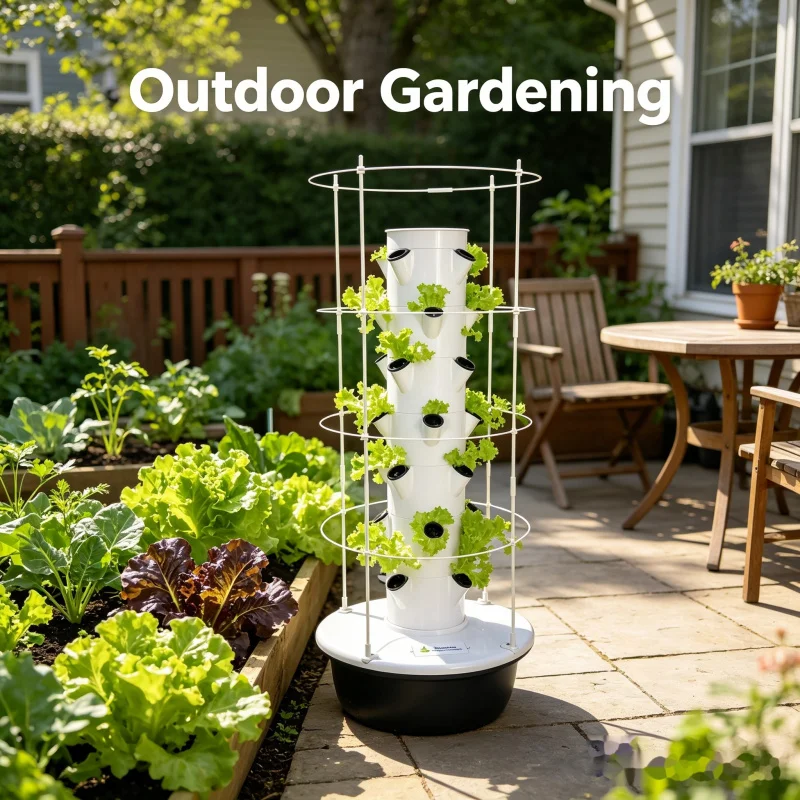 Smart Vertical Hydroponic Towe - Smart Garden Tower ulasan dan harga