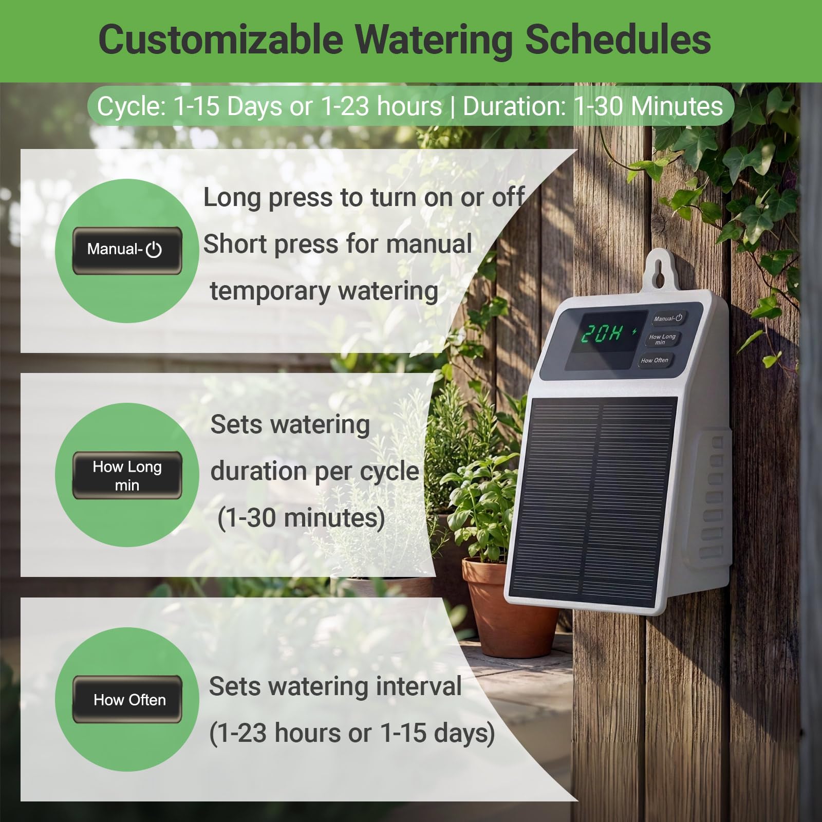 Upgraded Solar Drip Irrigation - Smart Garden Tower ulasan dan harga