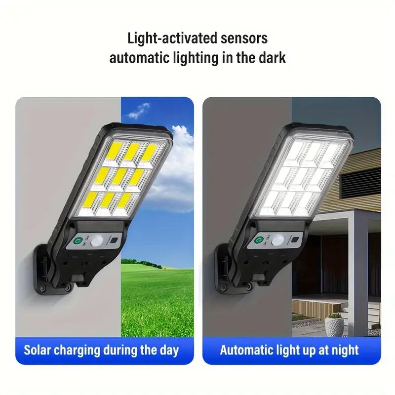4PCS Solar Wall Light with Mot - Smart Garden Solar Lights ulasan dan harga