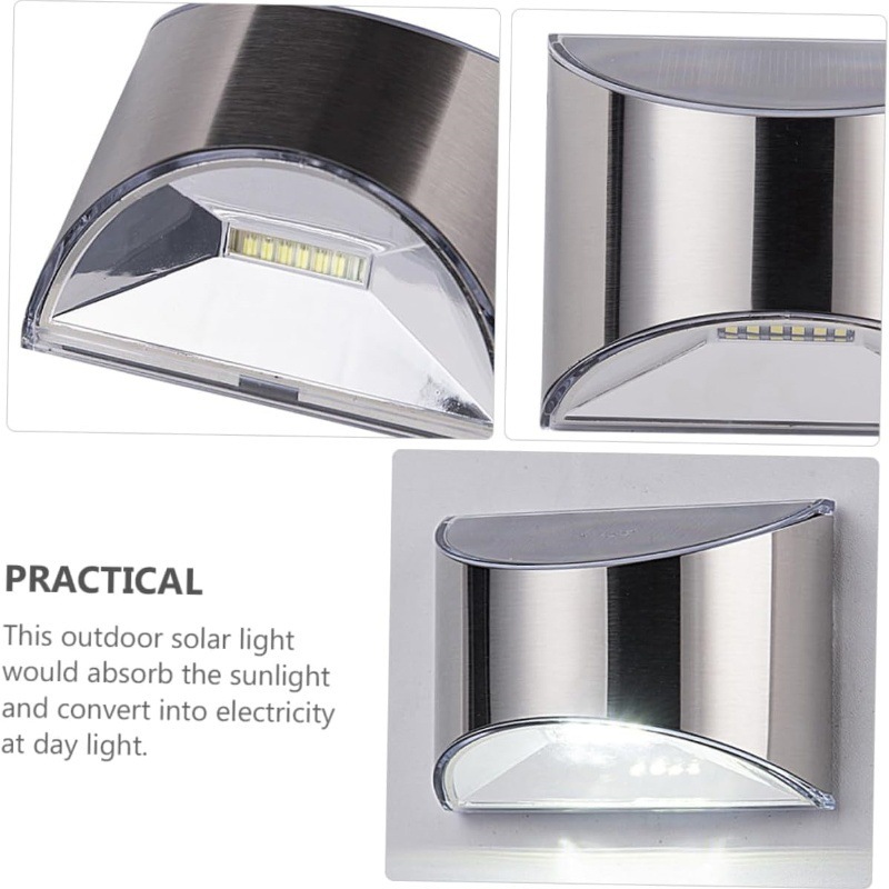 2Pcs Solar Garden Light Stainl - Smart Garden Solar Lights ulasan dan harga