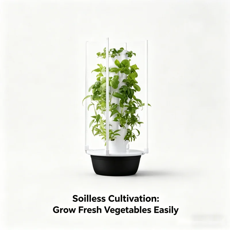 SpaceTree Vertical Hydroponic  - Smart Garden Tower ulasan dan harga