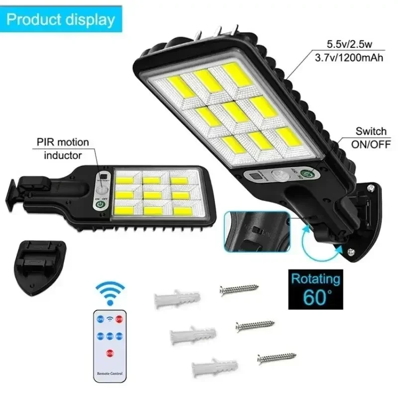 Solar Street Lights Outdoor 10 - Smart Garden Solar Lights ulasan dan harga