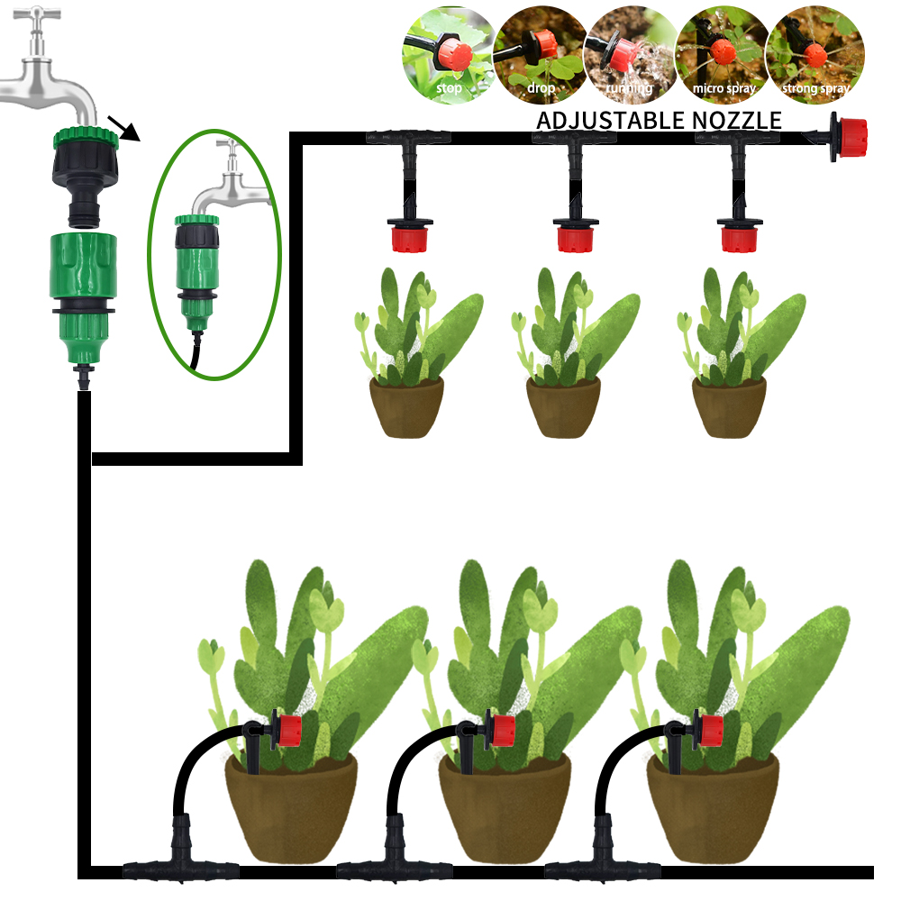 Micro Drip Irrigation System P - Smart Garden Tower ulasan dan harga