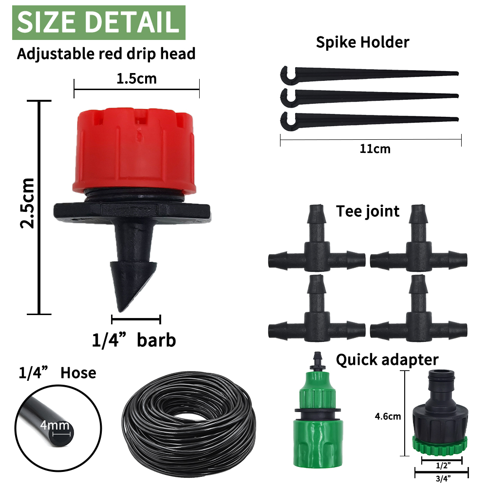Micro Drip Irrigation System P - Smart Garden Tower ulasan dan harga